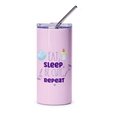 Eat Sleep Be Cute Repeat Tumbler, Baby Shower Gift, New Mom Gift, Infant Tumbler, Newborn Gift, Cute Tumbler, Tumblers for Kids - Tawshia